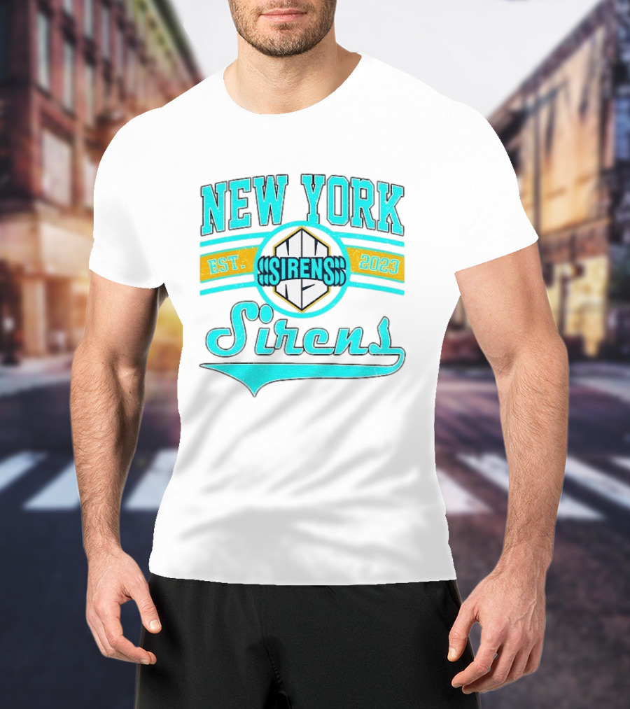 New York Sirens Women's Hockey Team Est 2023 T-Shirt