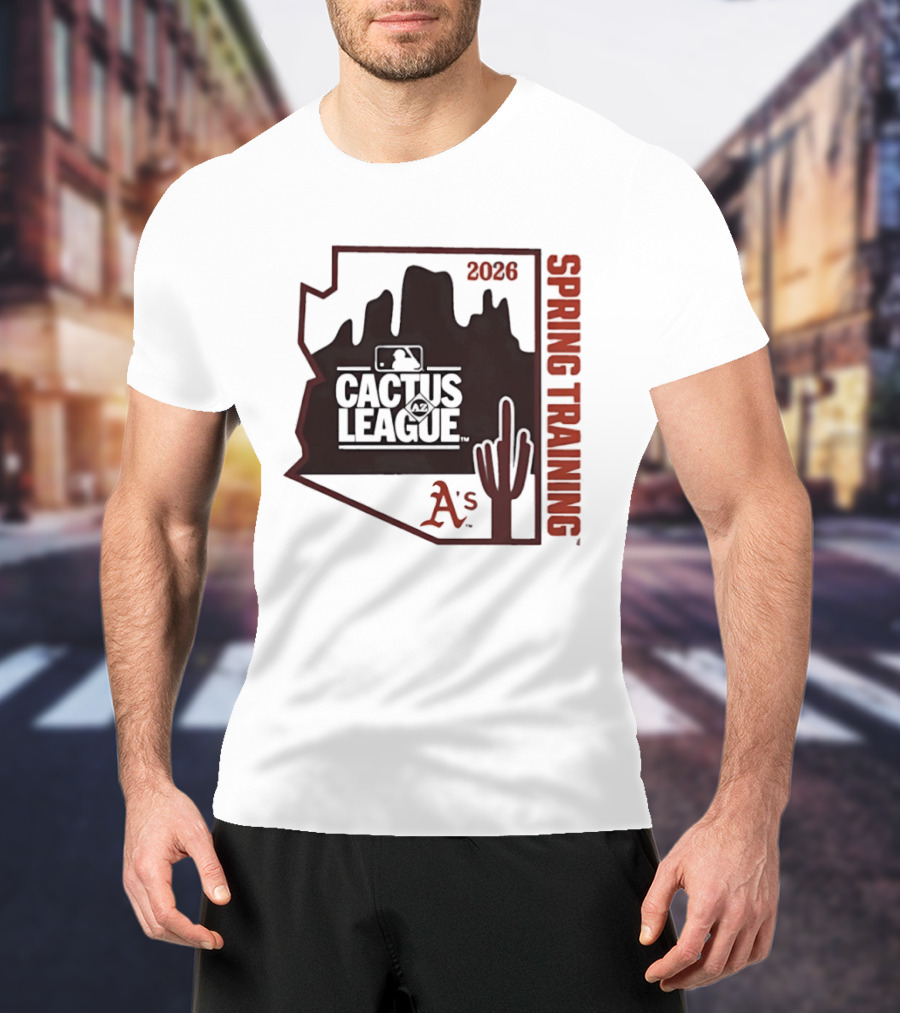 Oakland Athletics Cactus League 2026 A's Spring Training T-Shirt
