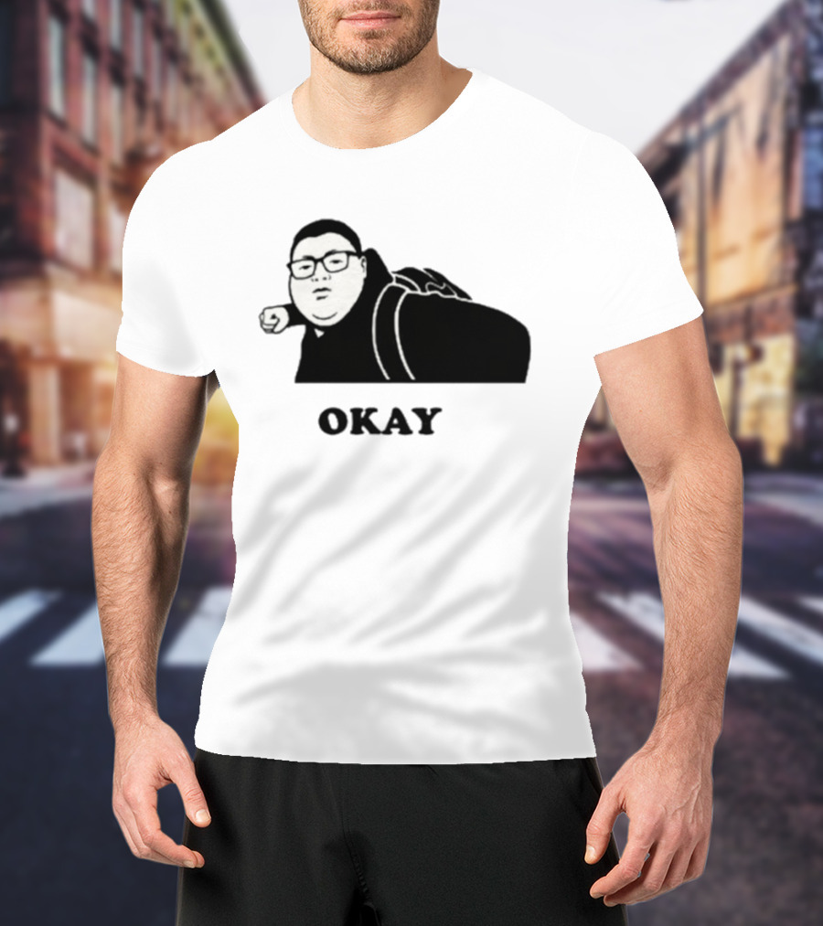 Young Man Okay Anti ICE Protest Okay Punching Gesture T-Shirt