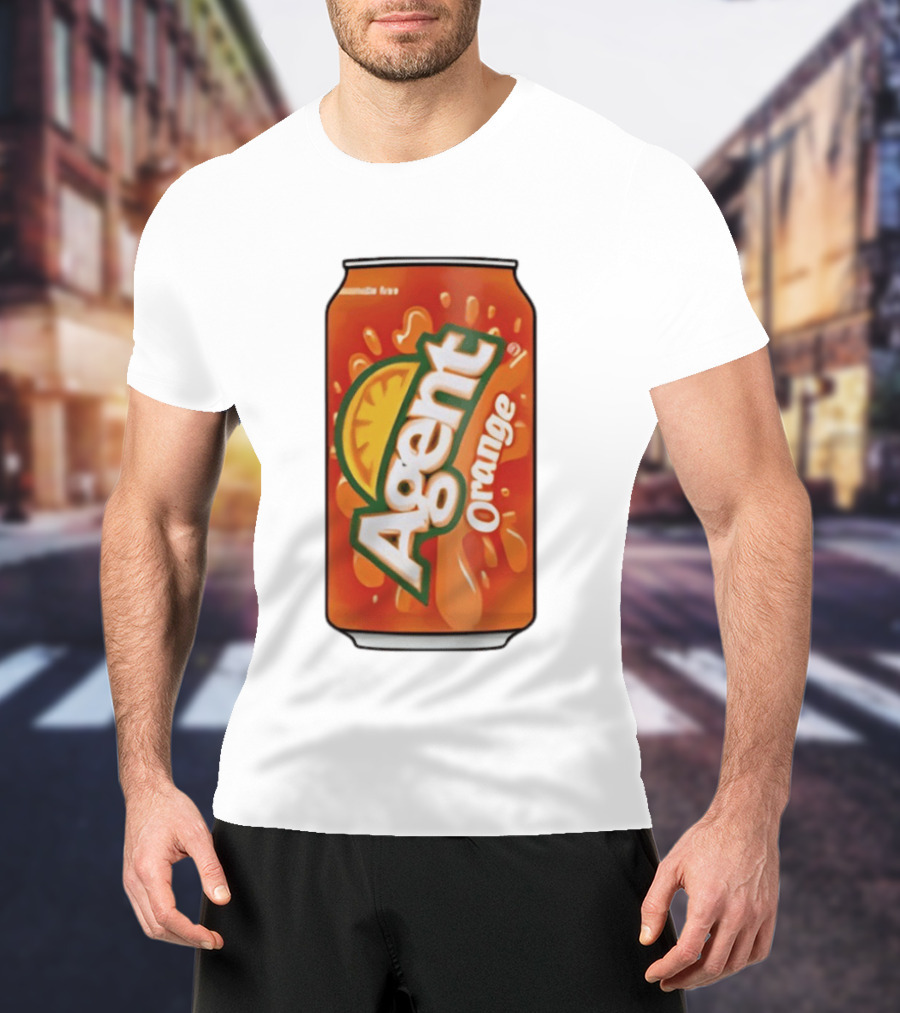 Agent Orange Soda Can T-Shirt