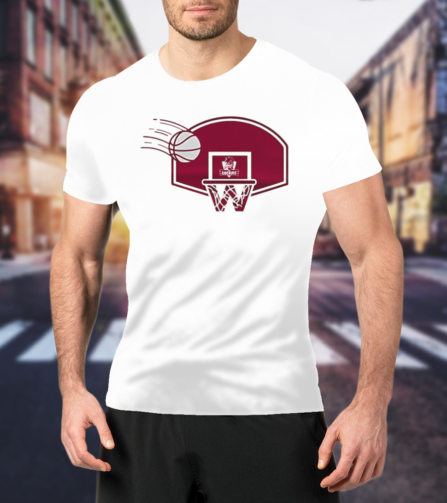 South Carolina Gamecocks Basketball Backboard Basketball Hoops T-Shirt