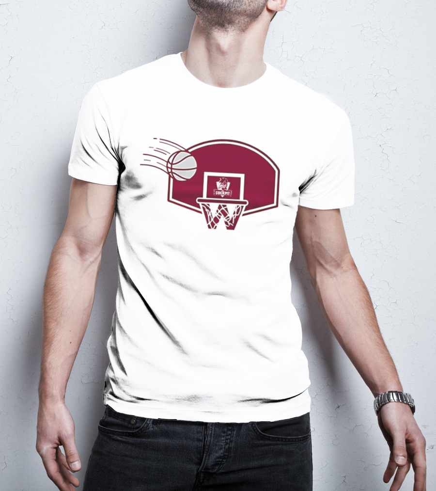 South Carolina Gamecocks Basketball Backboard Basketball Hoops T-Shirt