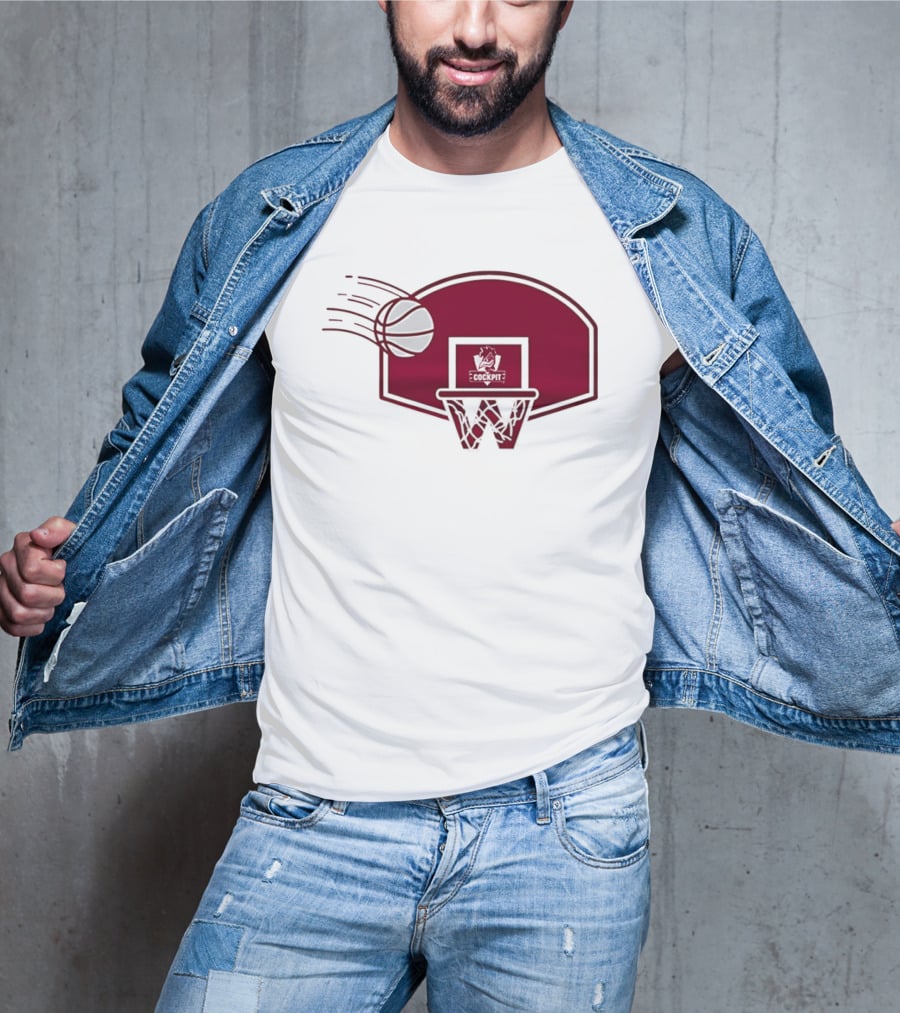 South Carolina Gamecocks Basketball Backboard Basketball Hoops T-Shirt