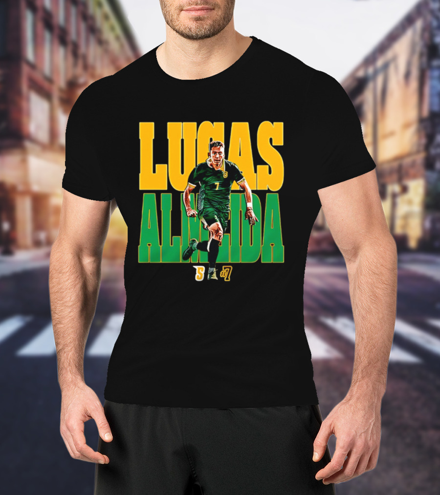 Lucas Almeida Siena Soccer 7 NCAA 26 T-Shirt