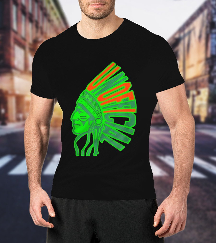 Illinois Fighting Illini Unofficial St. Patrick's Day Chief Illiniwek T-Shirt