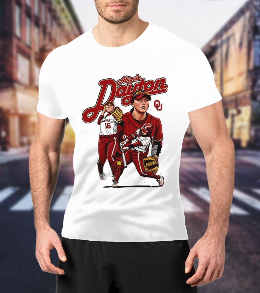 Abigale Dayton Oklahoma Softball NCAA Player OU T-Shirt