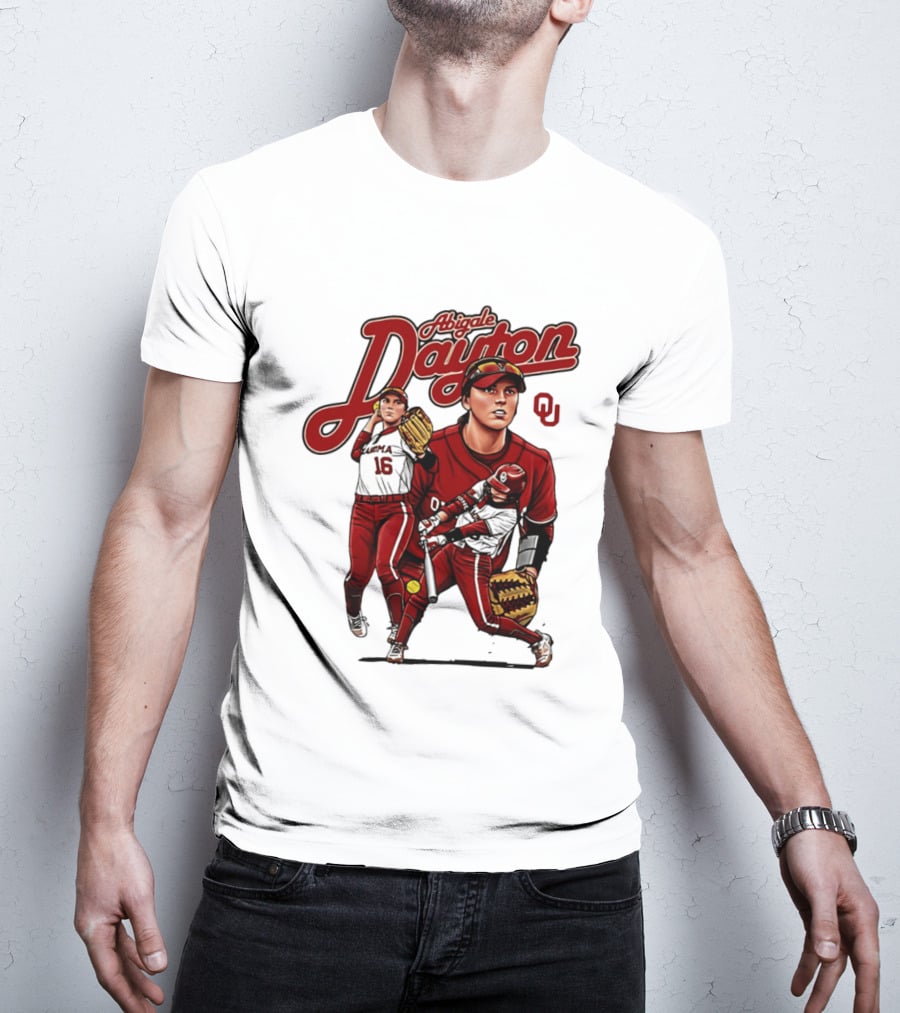 Abigale Dayton Oklahoma Softball NCAA Player OU T-Shirt