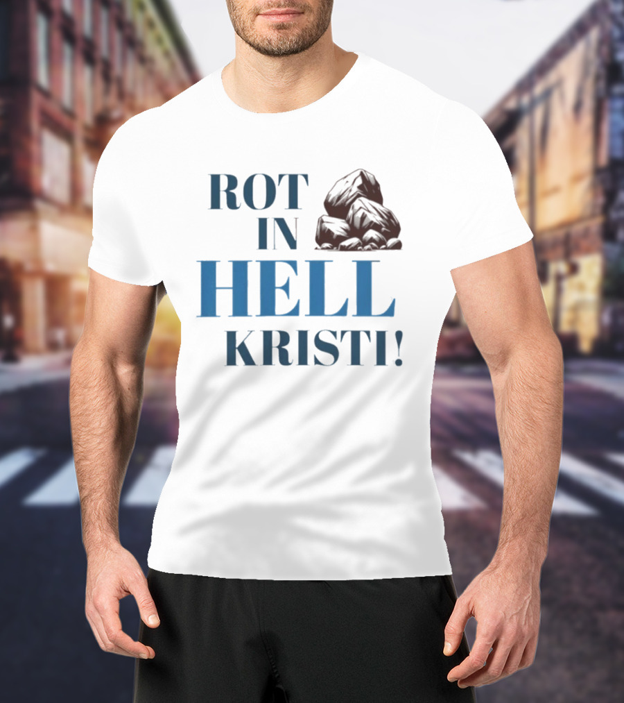 RIP Cricket Rot In Hell Kristi Noem Rocks T-Shirt