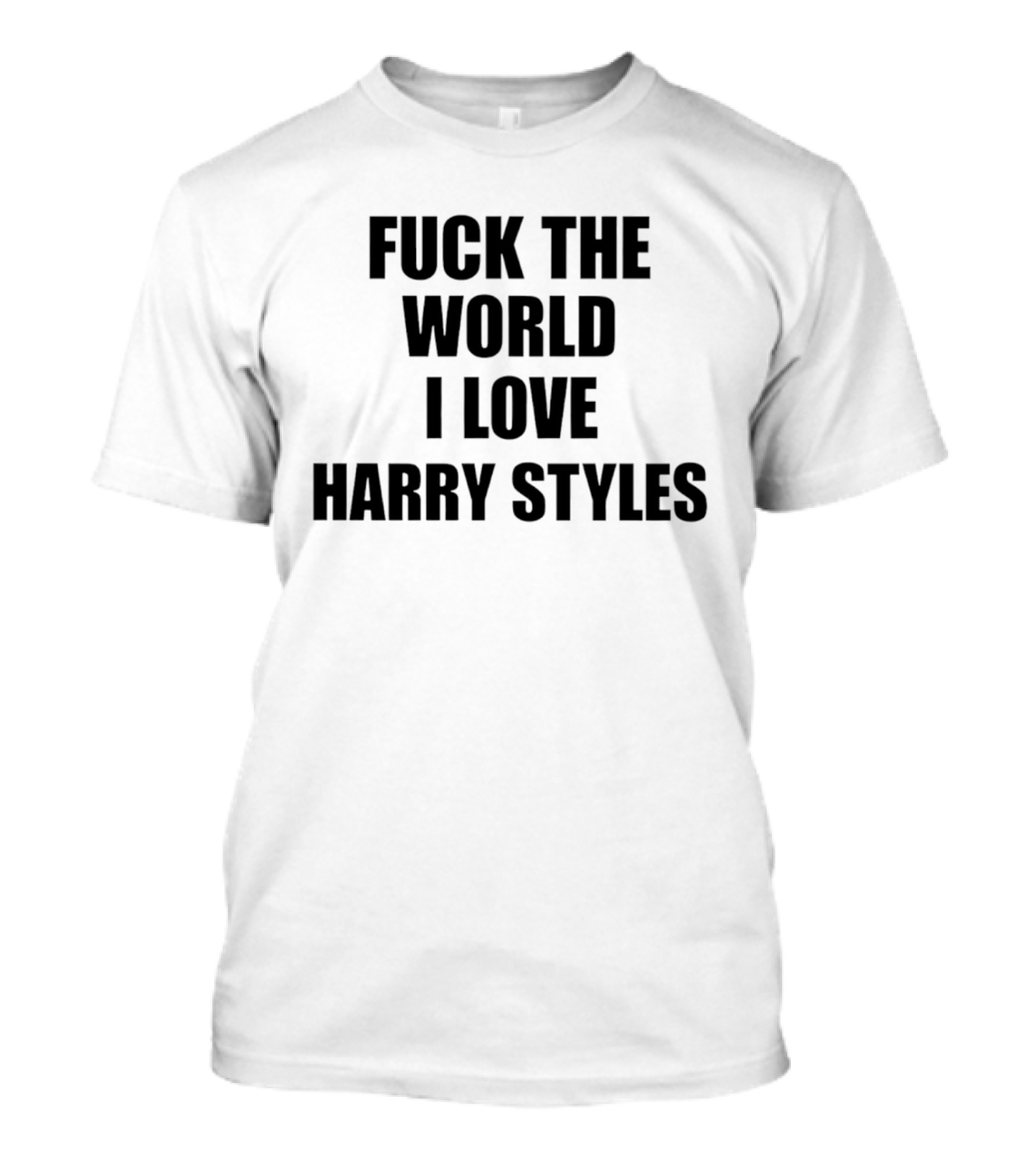 I Love Harry Styles Statement Expressing Unconditional Support T-Shirt