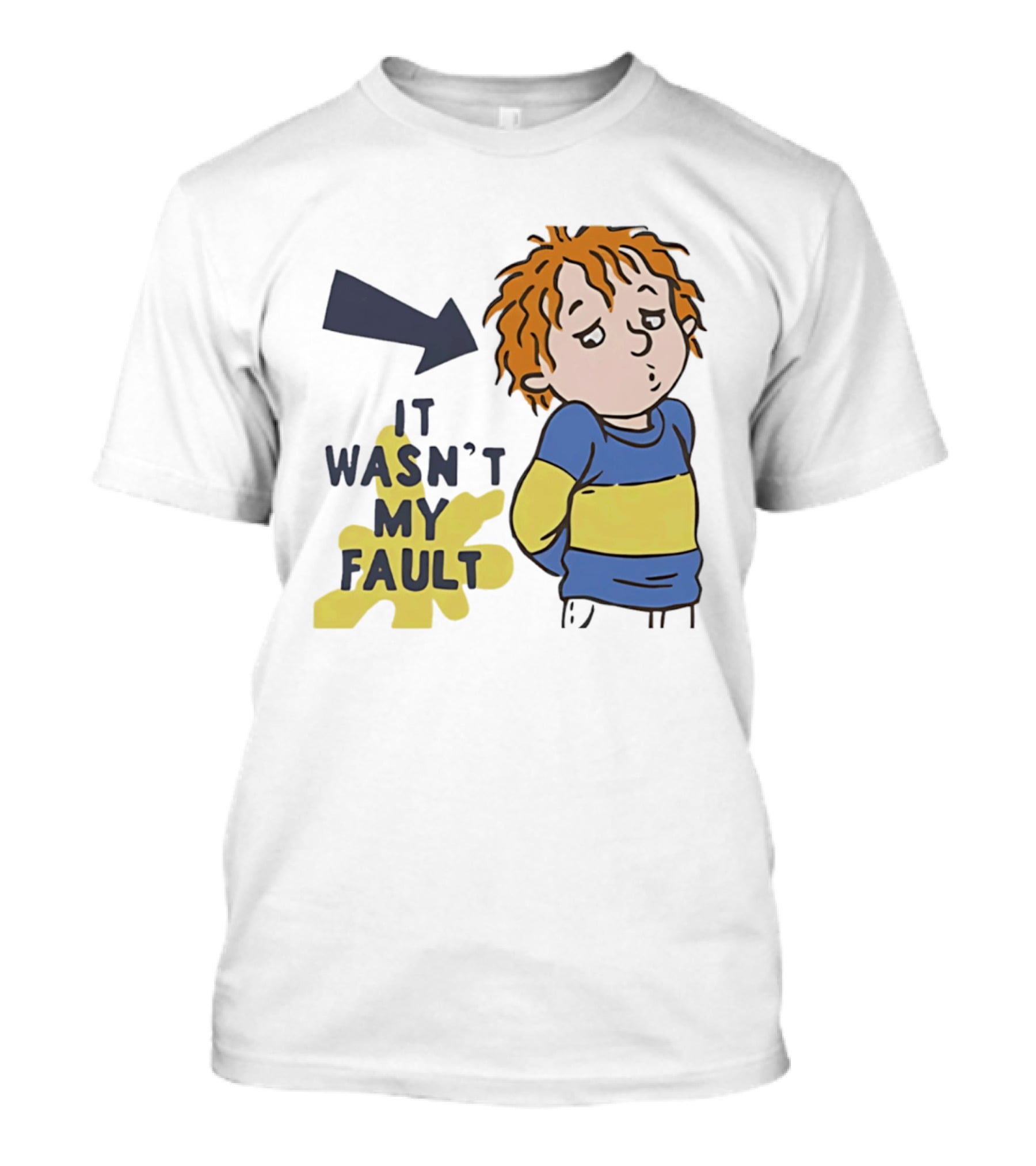 Horrid Henry It Wasn't My Fault Cartoon Character Kids Humor T-Shirt