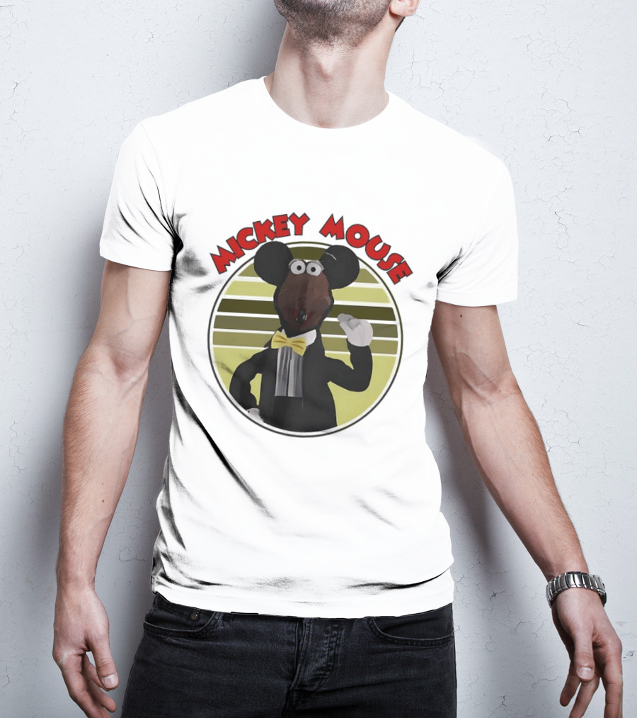 Rizzo The Rat Mickey Mouse Mashup The Muppets Show T-Shirt