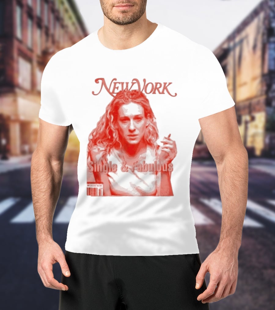 New York Single And Fabulous Magazine Cover T-Shirt