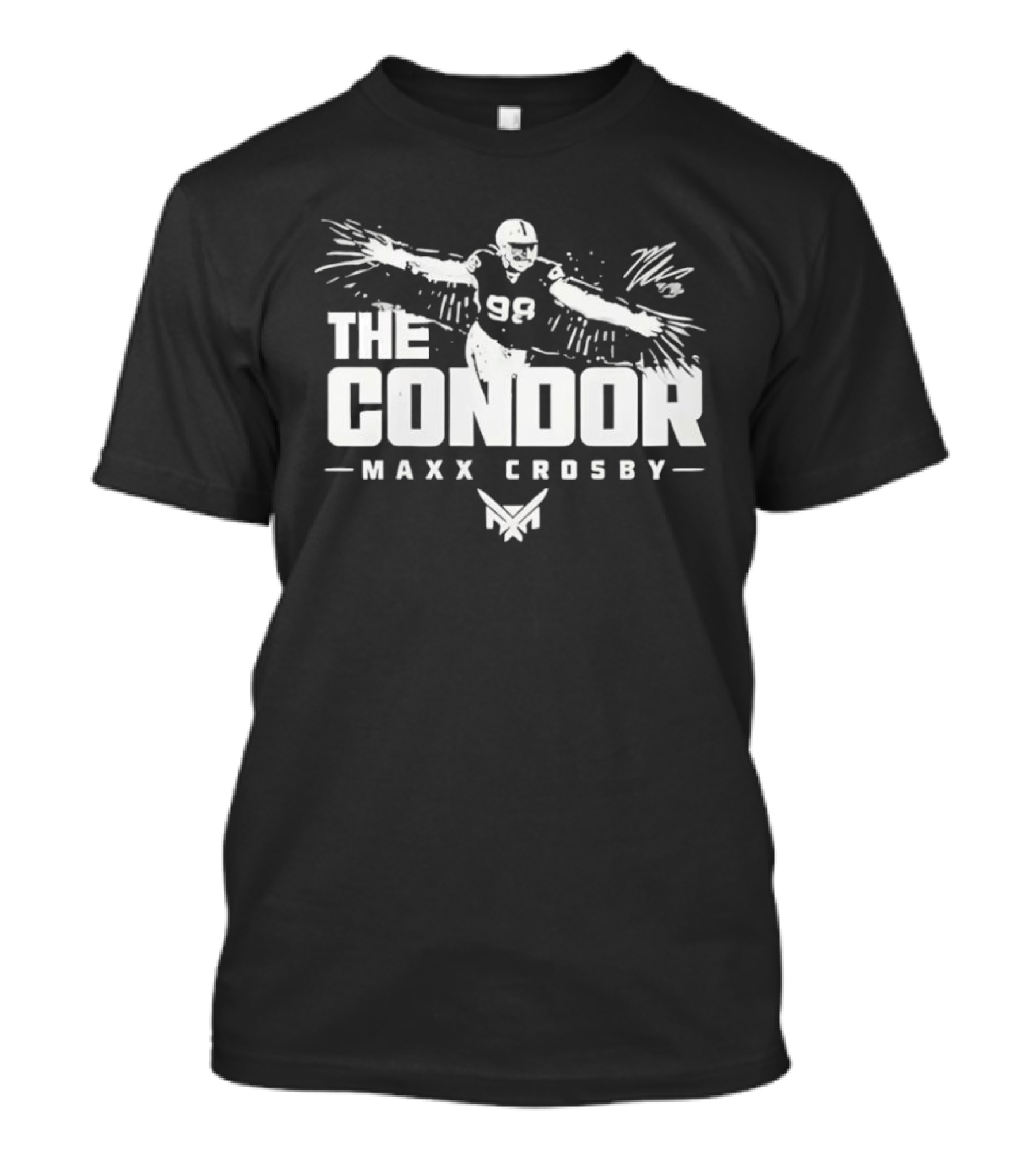 The Condor Maxx Crosby 98 Las Vegas Raiders T-Shirt