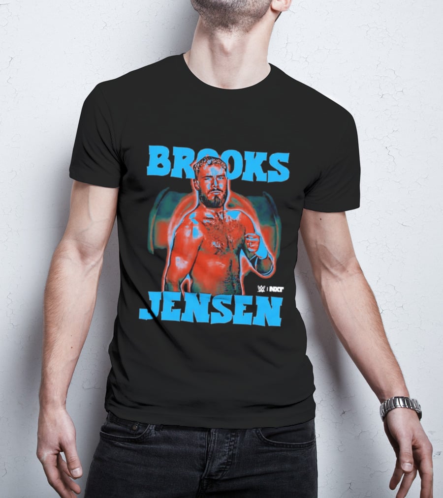 Brooks Jensen WWE NXT Wrestling Pose T-Shirt