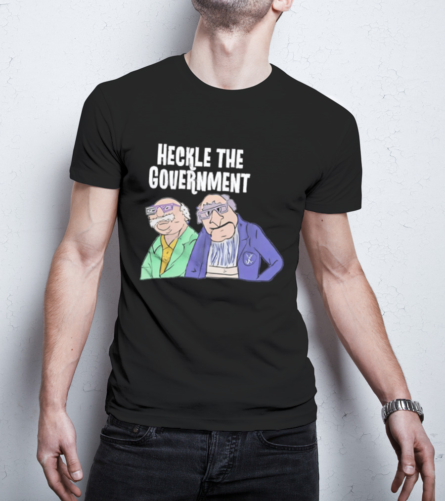 Heckle The Government Statler Waldorf Muppets T-Shirt