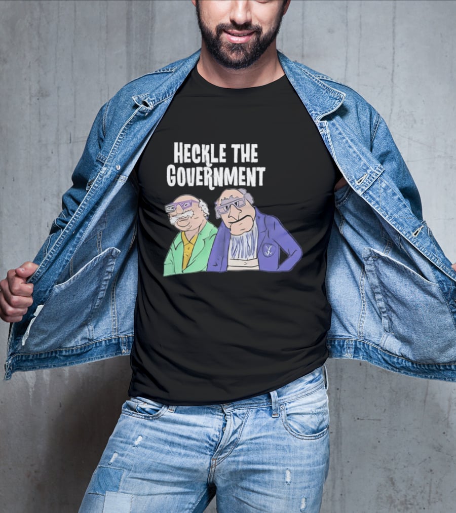 Heckle The Government Statler Waldorf Muppets T-Shirt