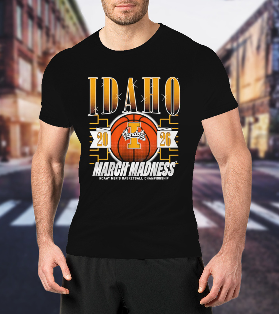 Idaho Vandals 2026 NCAA Men's Basketball Championship March Madness T-Shirt