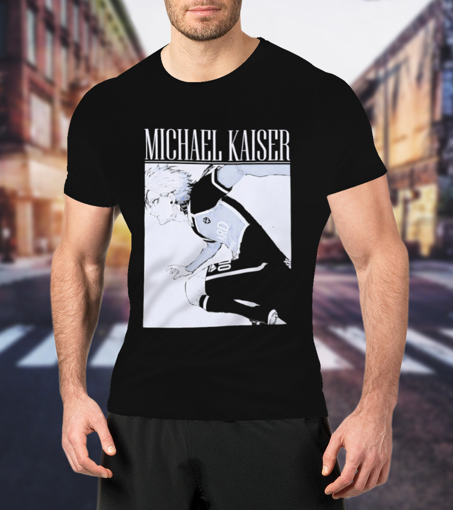 Michael Kaiser Blue Lock Anime Soccer Player T-Shirt