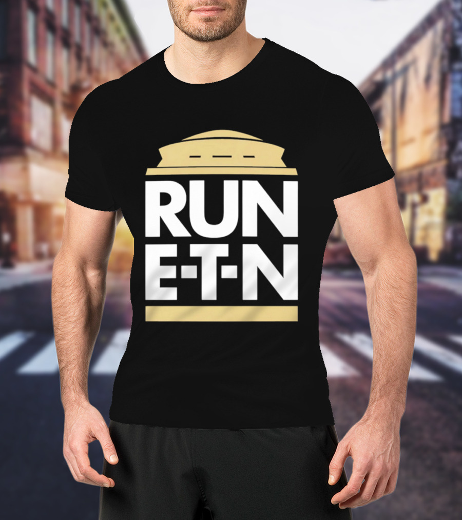 New Orleans Saints Run ETN Stadium Motif T-Shirt