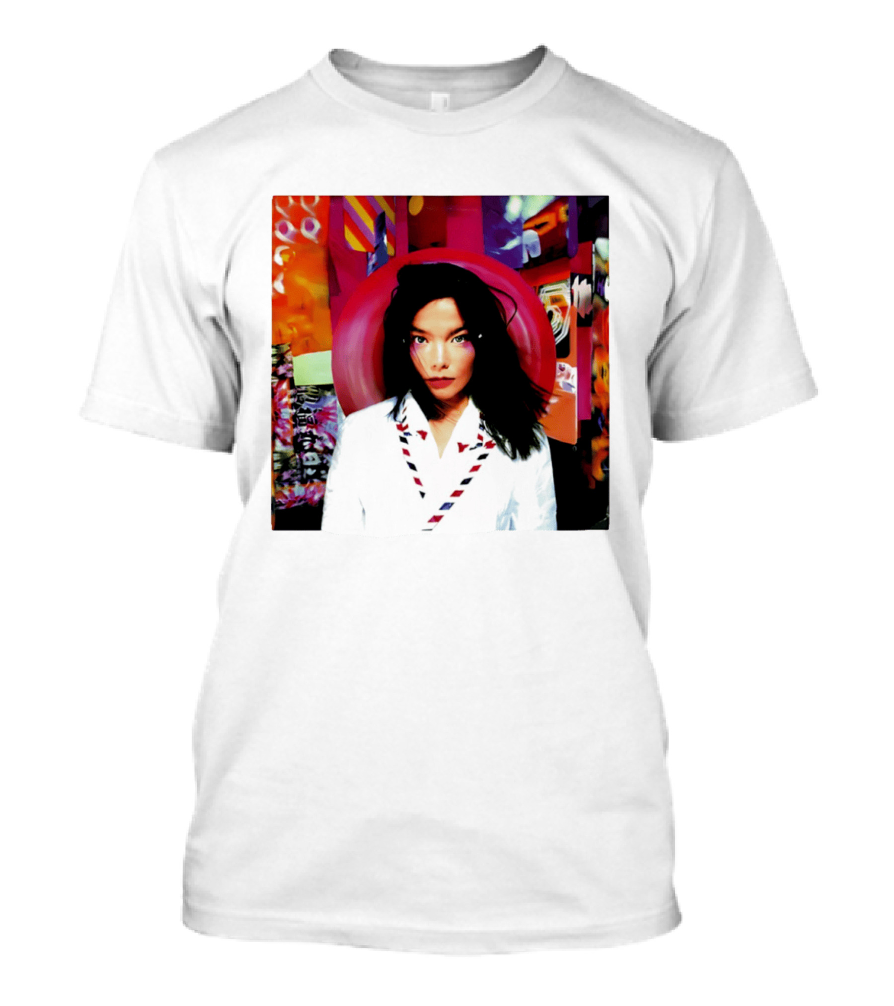 Anne Hathaway Björk And T-Shirt