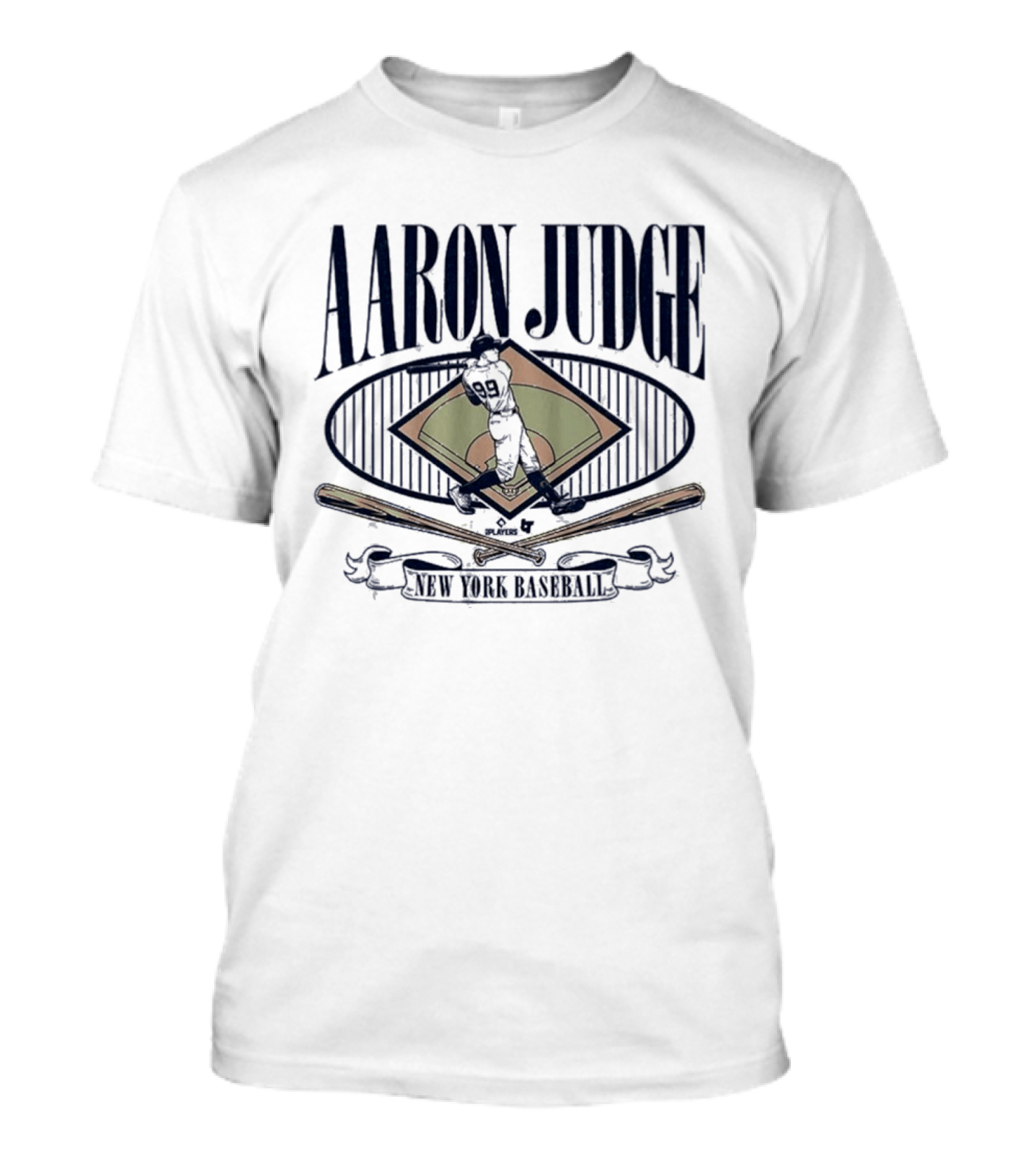 Aaron Judge New York Baseball Diamond Standouts Iconic Sports Legend T-Shirt