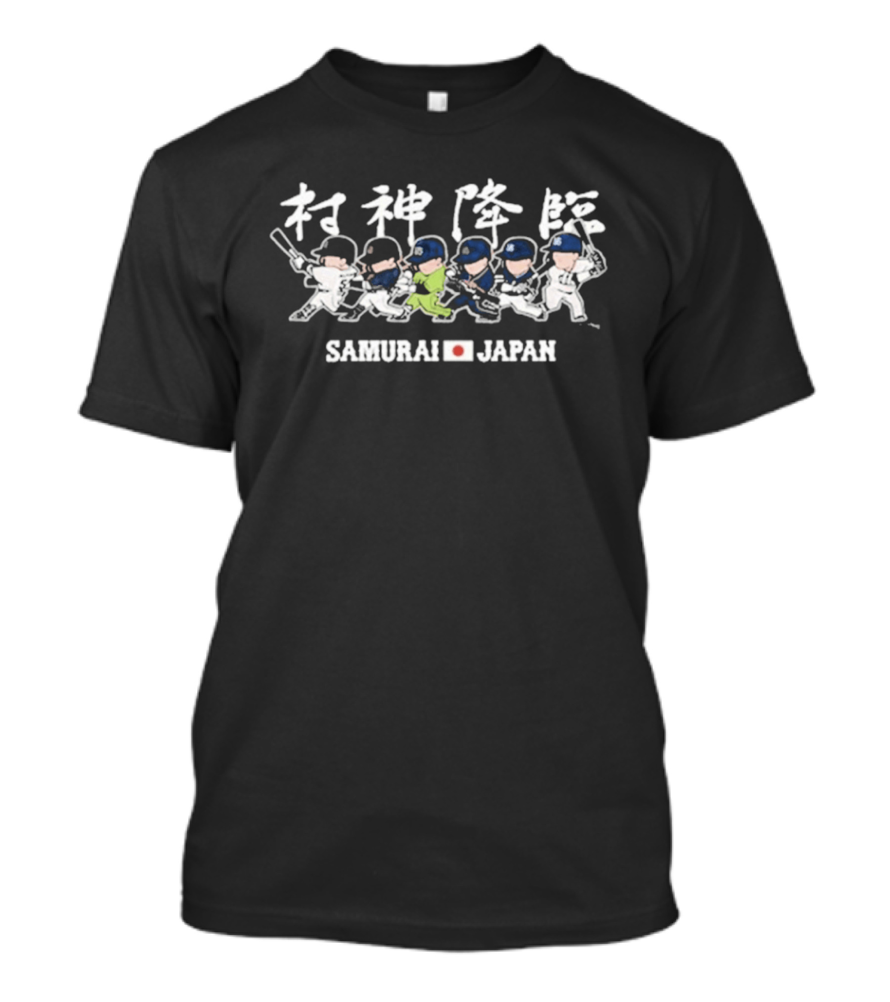 Samurai Japan Shohei Ohtani Baseball Action Shawn Spradling Original T-Shirt