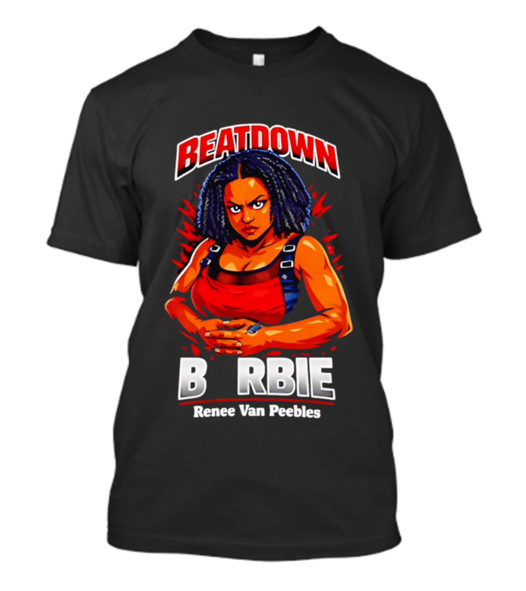 Beatdown Barbie Renee Van Peebles T-Shirt