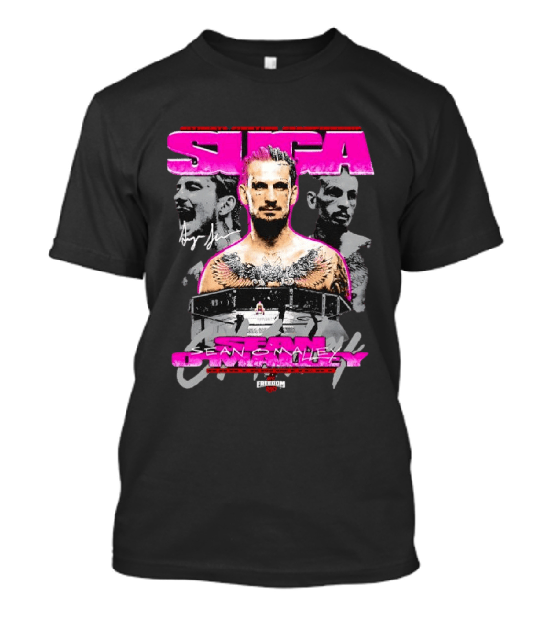 Sean O'Malley UFC Suga Freedom 250 T-Shirt