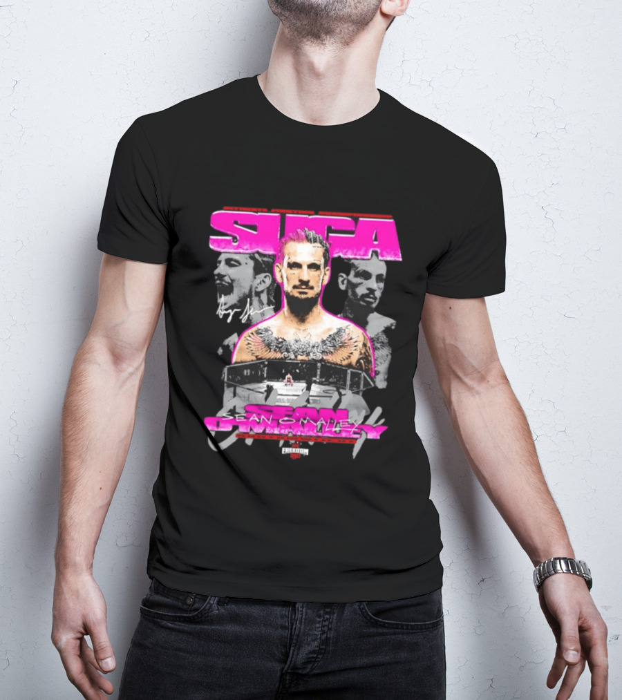 Sean O'Malley UFC Suga Freedom 250 T-Shirt