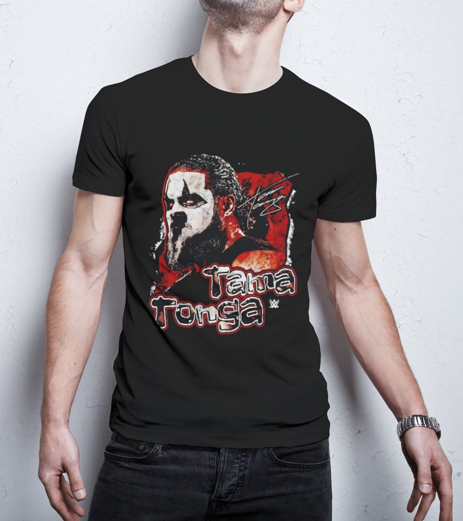 Tama Tonga WWE Grunge Style Design Signature T-Shirt