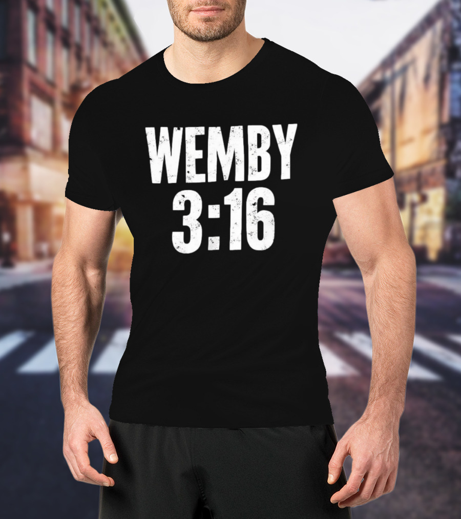 Victor Wembanyama Wemby 3 16 T-Shirt