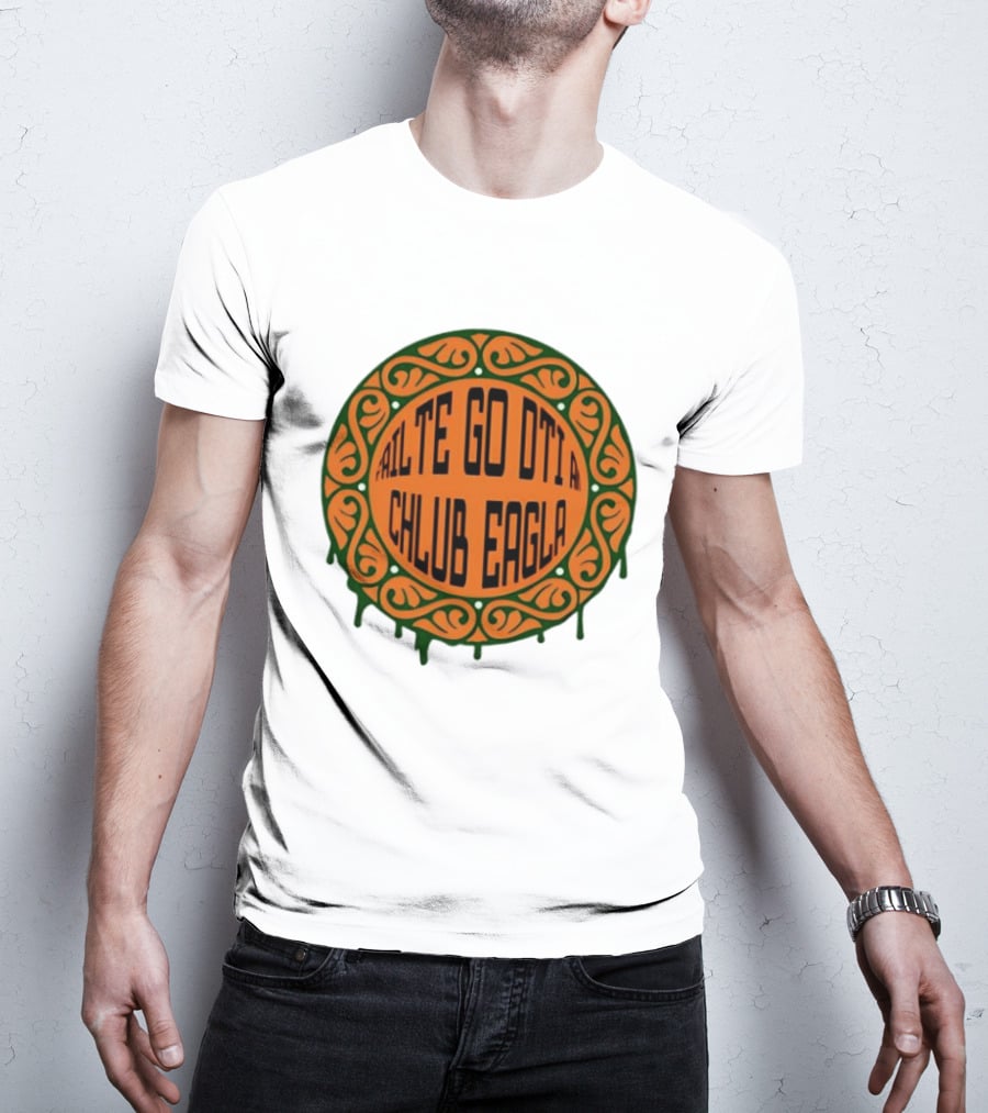 Failte Go Dti An Chlub Eagla Irish Welcome Celtic T-Shirt