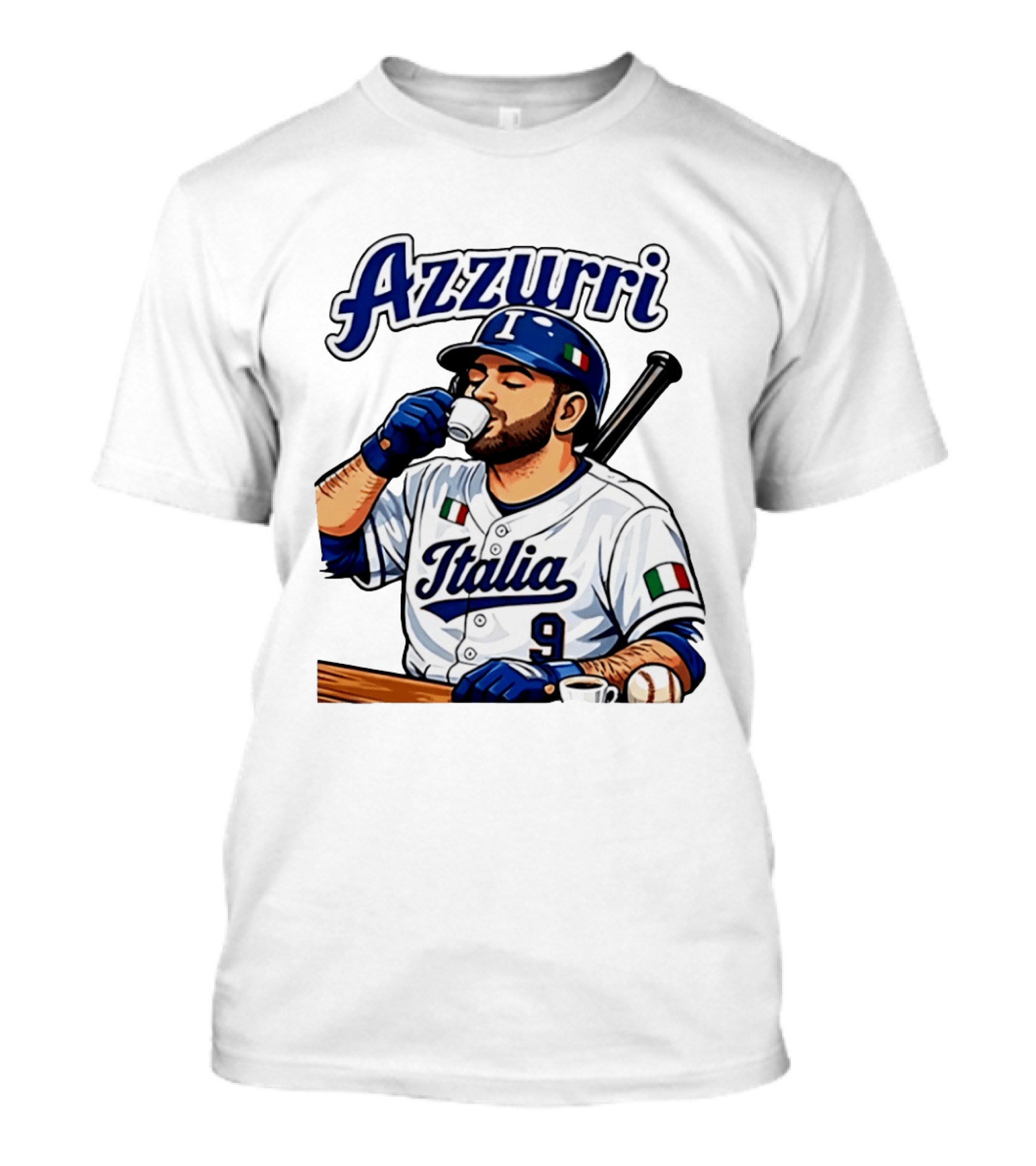 Italia Azzurri WBC Baseball Vinnie Pasquantino 2026 T-Shirt