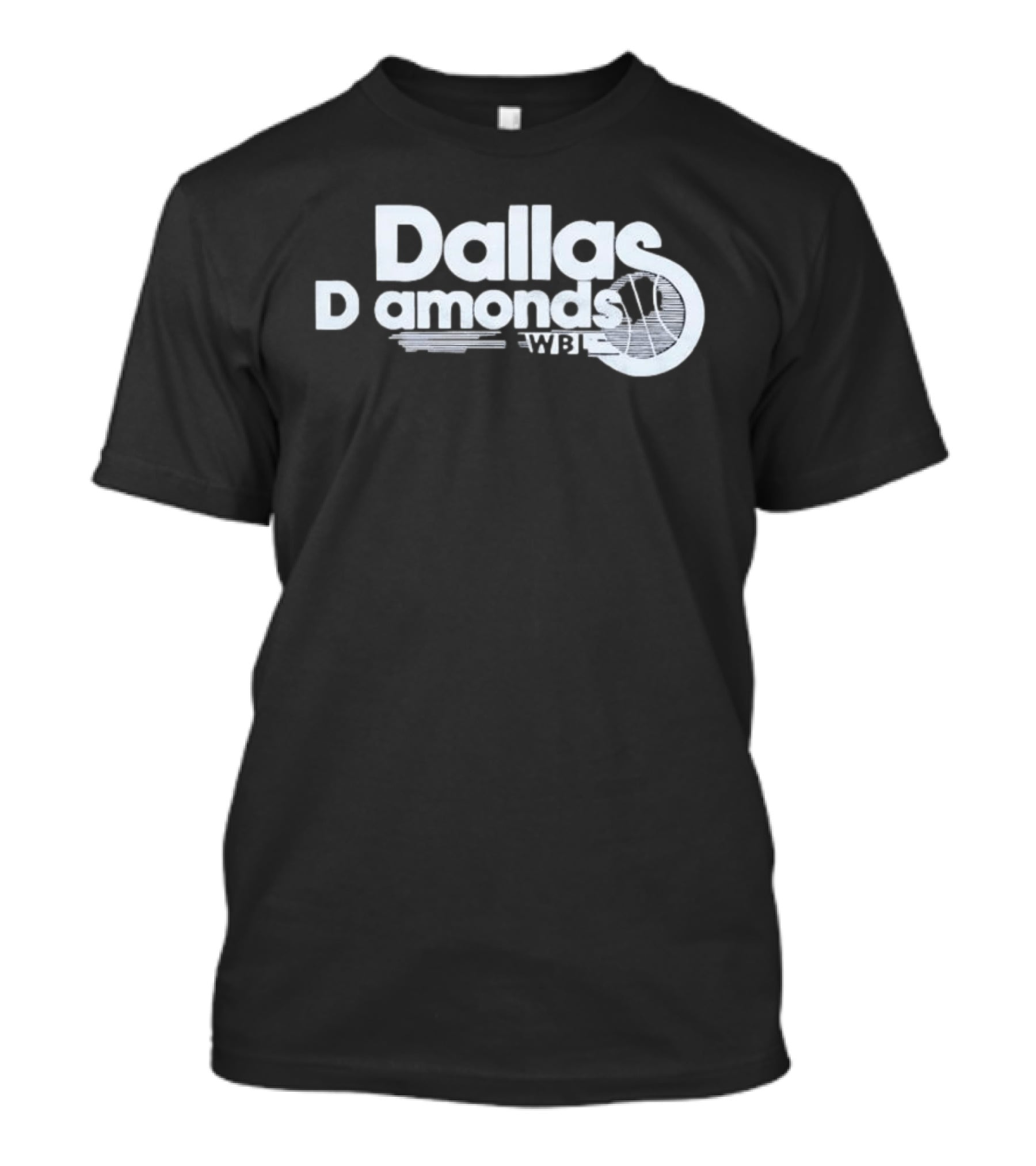 Dallas Diamonds Basketball Team WPBL 1978 T-Shirt