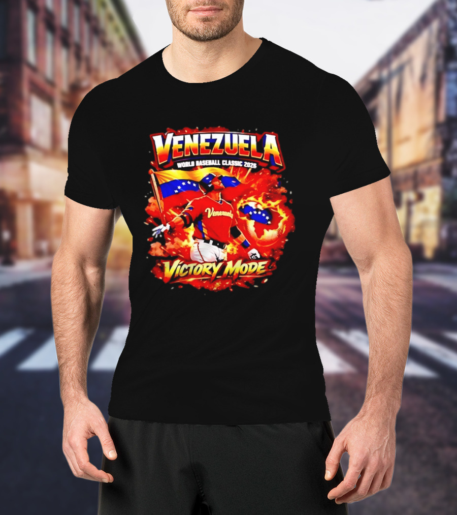 Venezuela World Baseball Classic 2026 Victory Mode T-Shirt