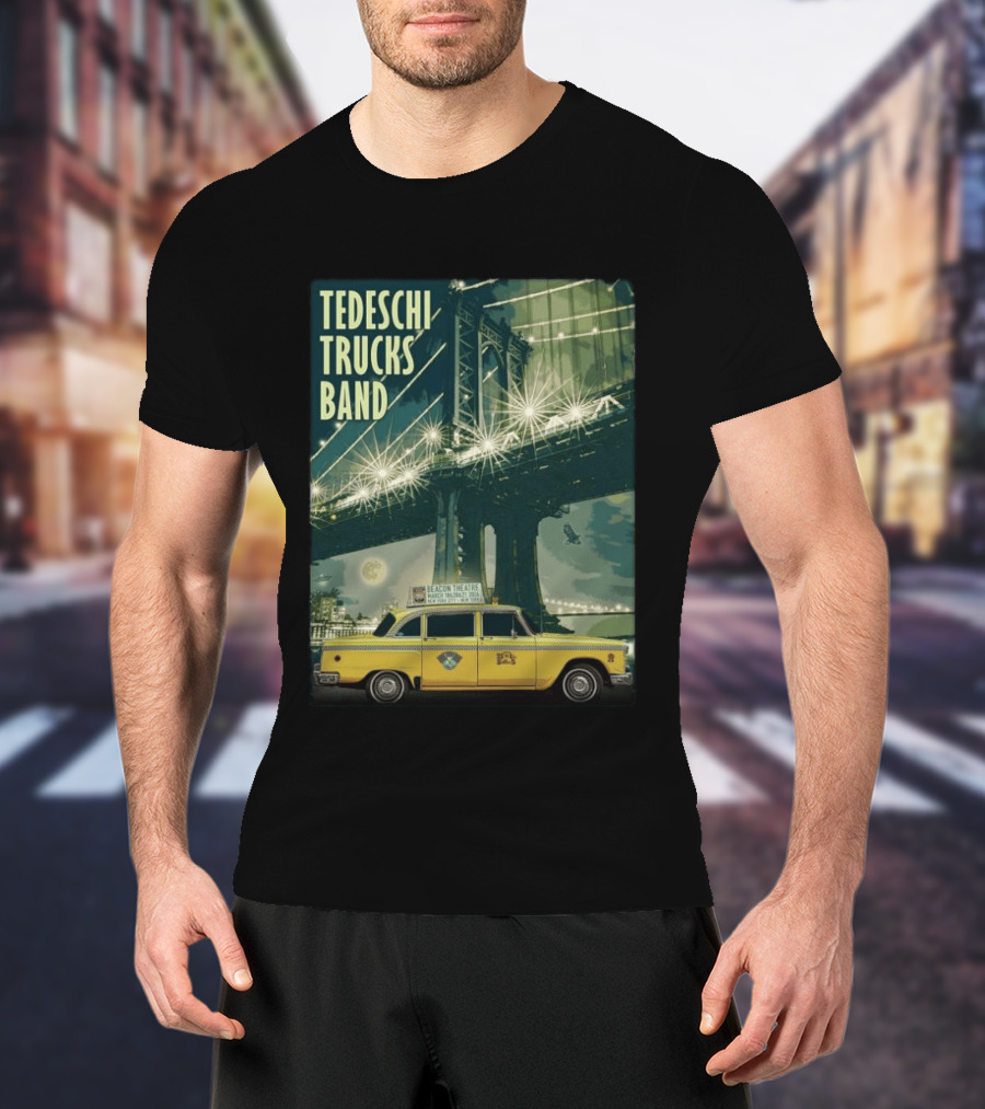 Tedeschi Trucks Band Beacon Theatre New York 2026 March 18 20 21 Week 2 Taxi Bridge T-Shirt