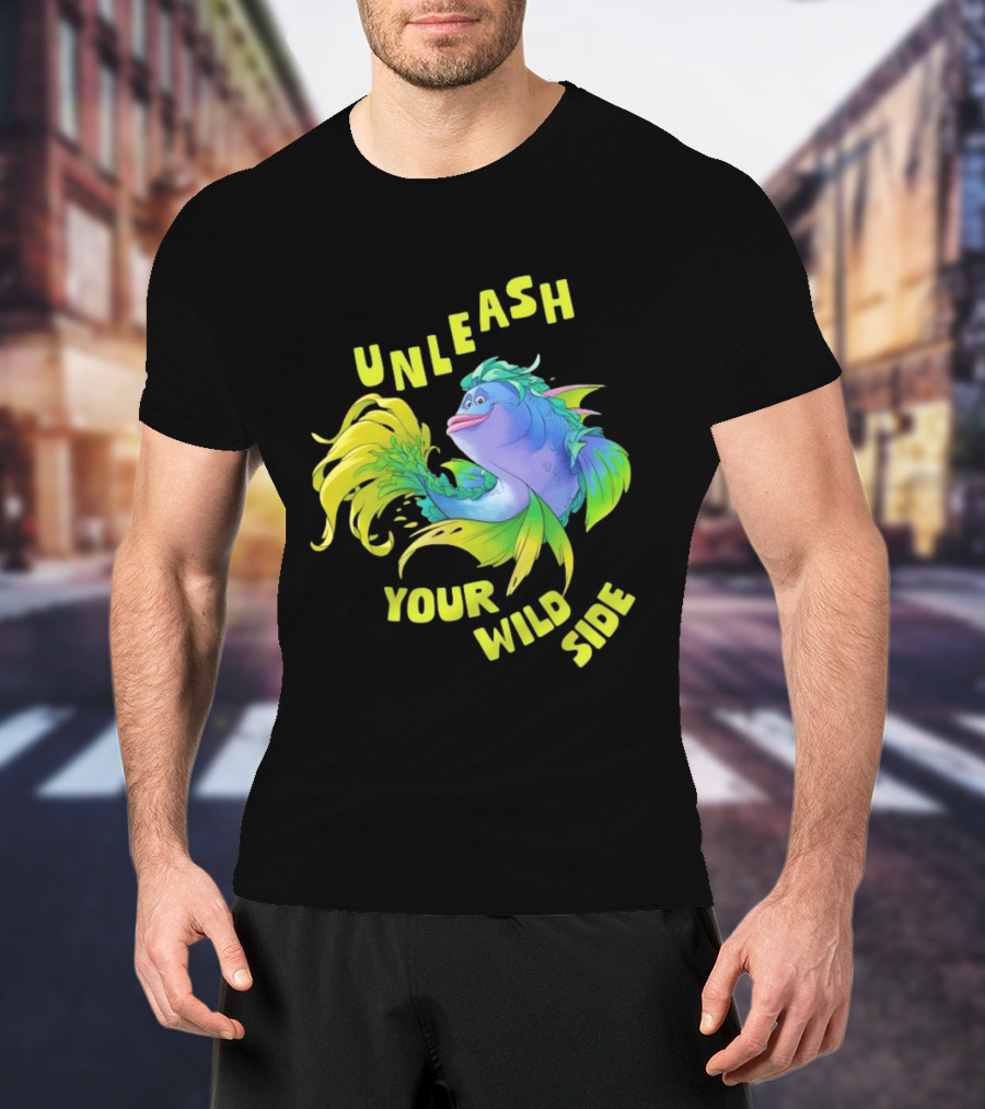 Unleash Your Wild Side Vibrant Fish Adventure T-Shirt