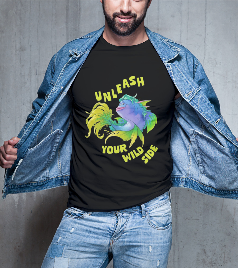 Unleash Your Wild Side Vibrant Fish Adventure T-Shirt