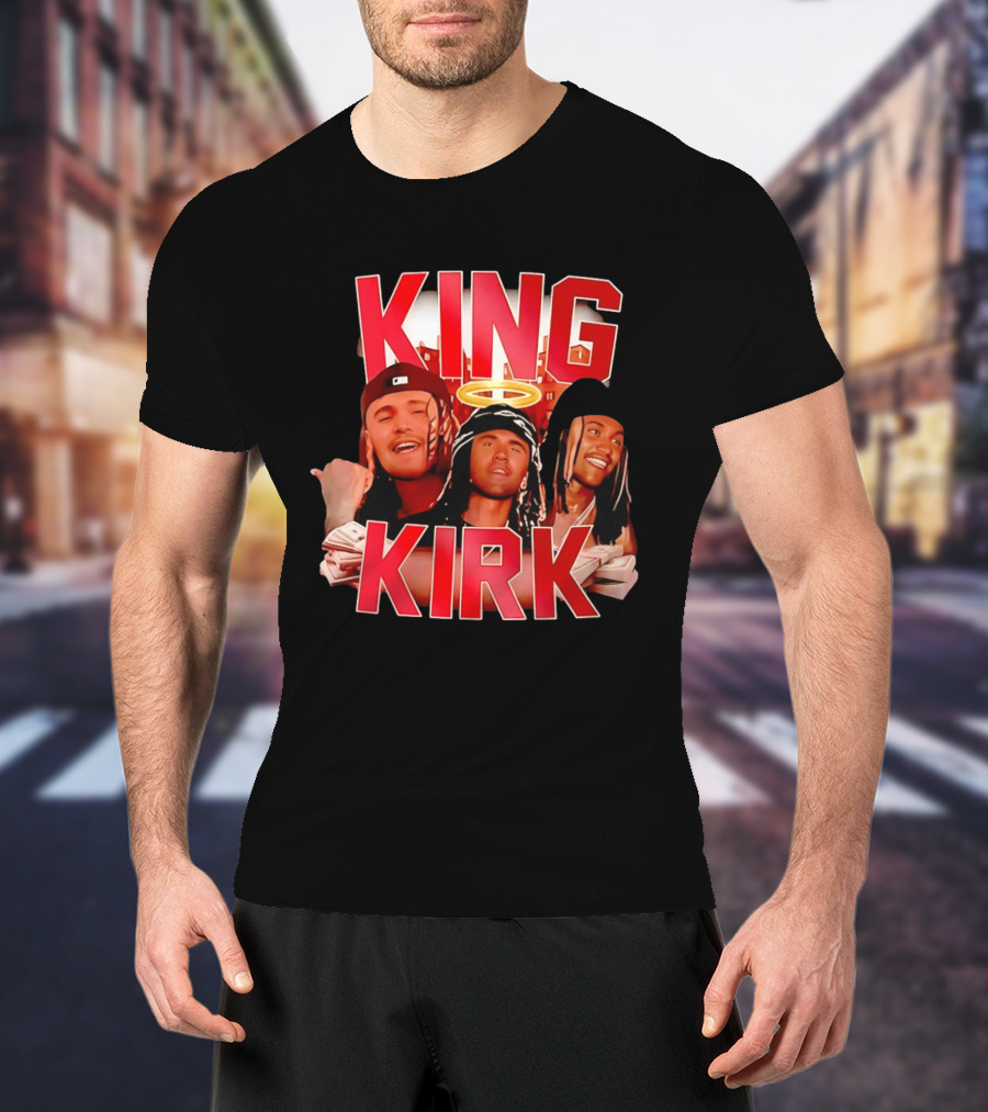 King Kirk Halo Three Expressions T-Shirt