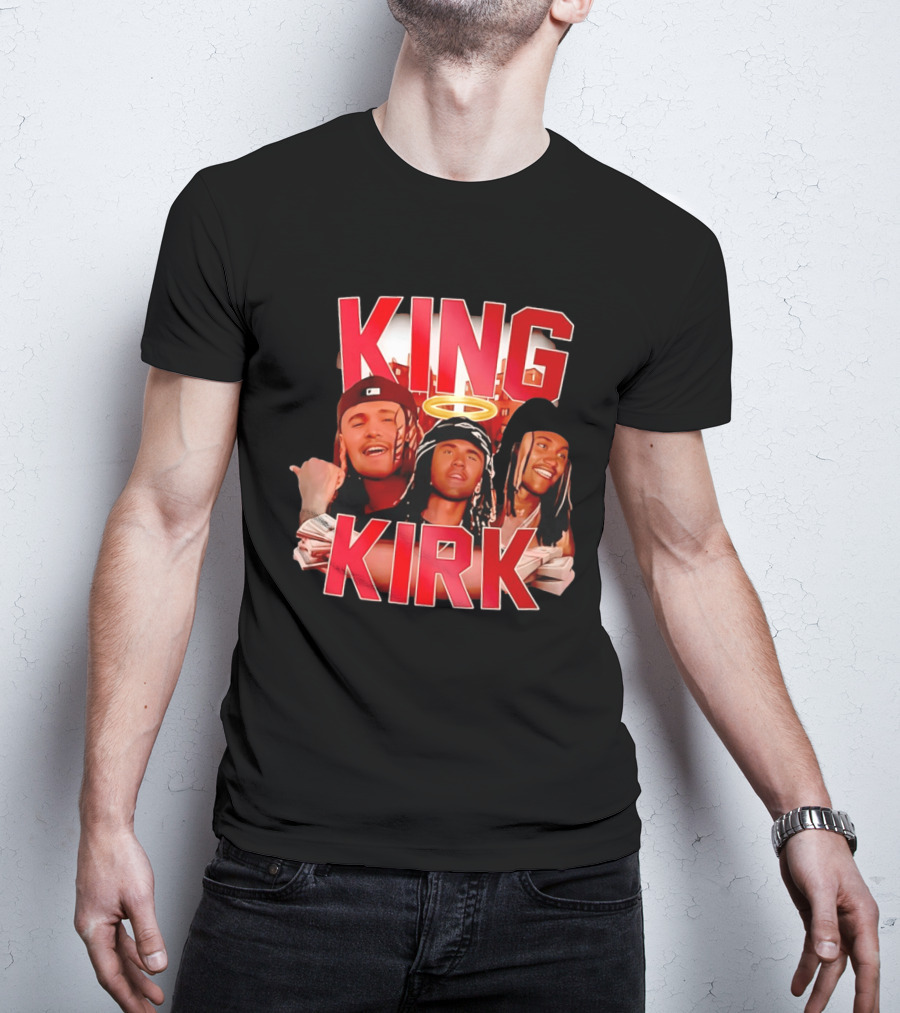King Kirk Halo Three Expressions T-Shirt