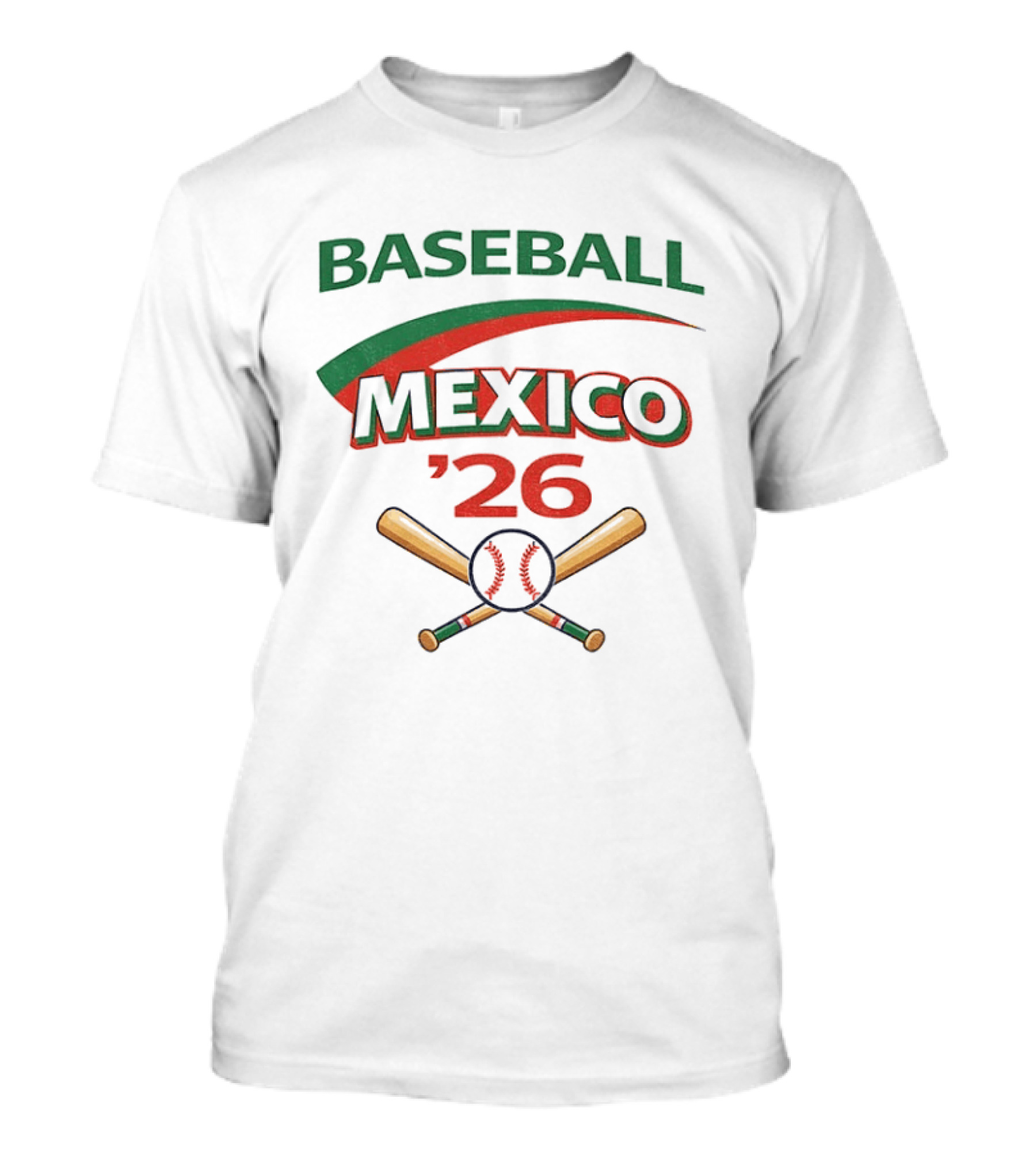 Mexico 2026 World Baseball Classic Fan Gear T-Shirt