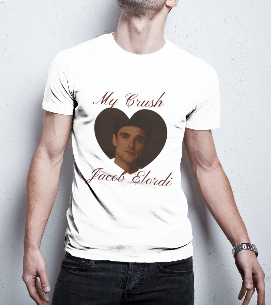 My Crush Jacob Elordi Heart T-Shirt