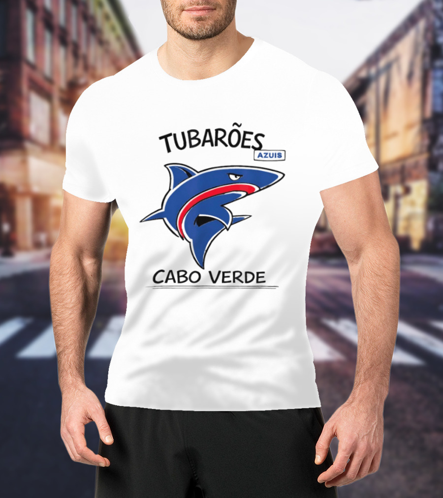 Tubarões Azuis Cabo Verde Shark T-Shirt