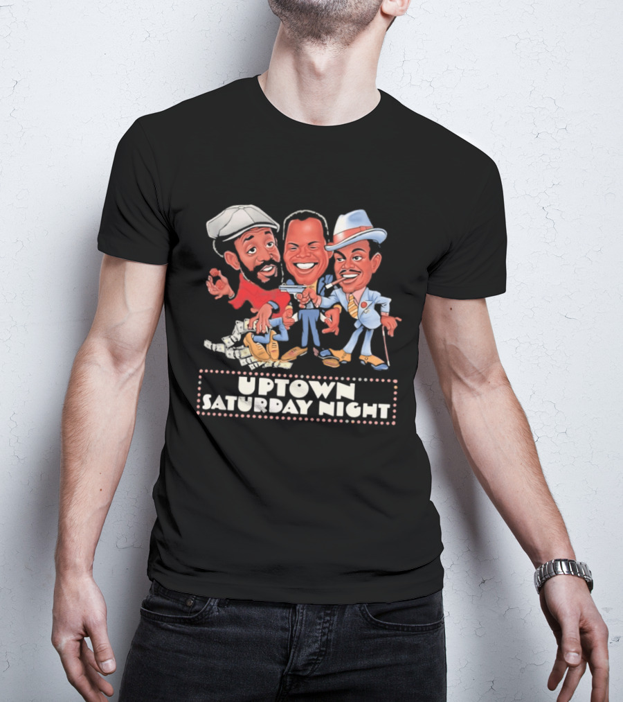 Uptown Saturday Night Caricature Preach Cochise Cooley High T-Shirt