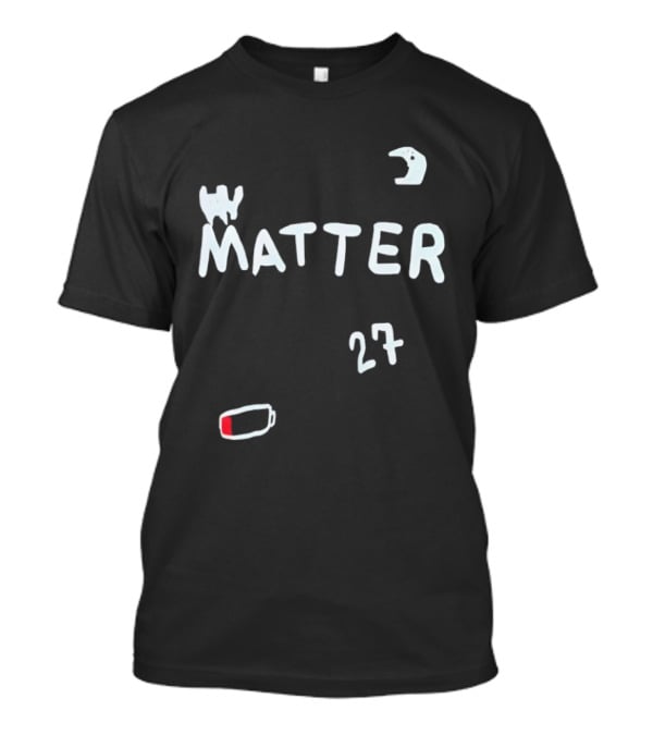 Matter Makers X Orm Kornnaphat Low Battery 27 Collaboration T-Shirt