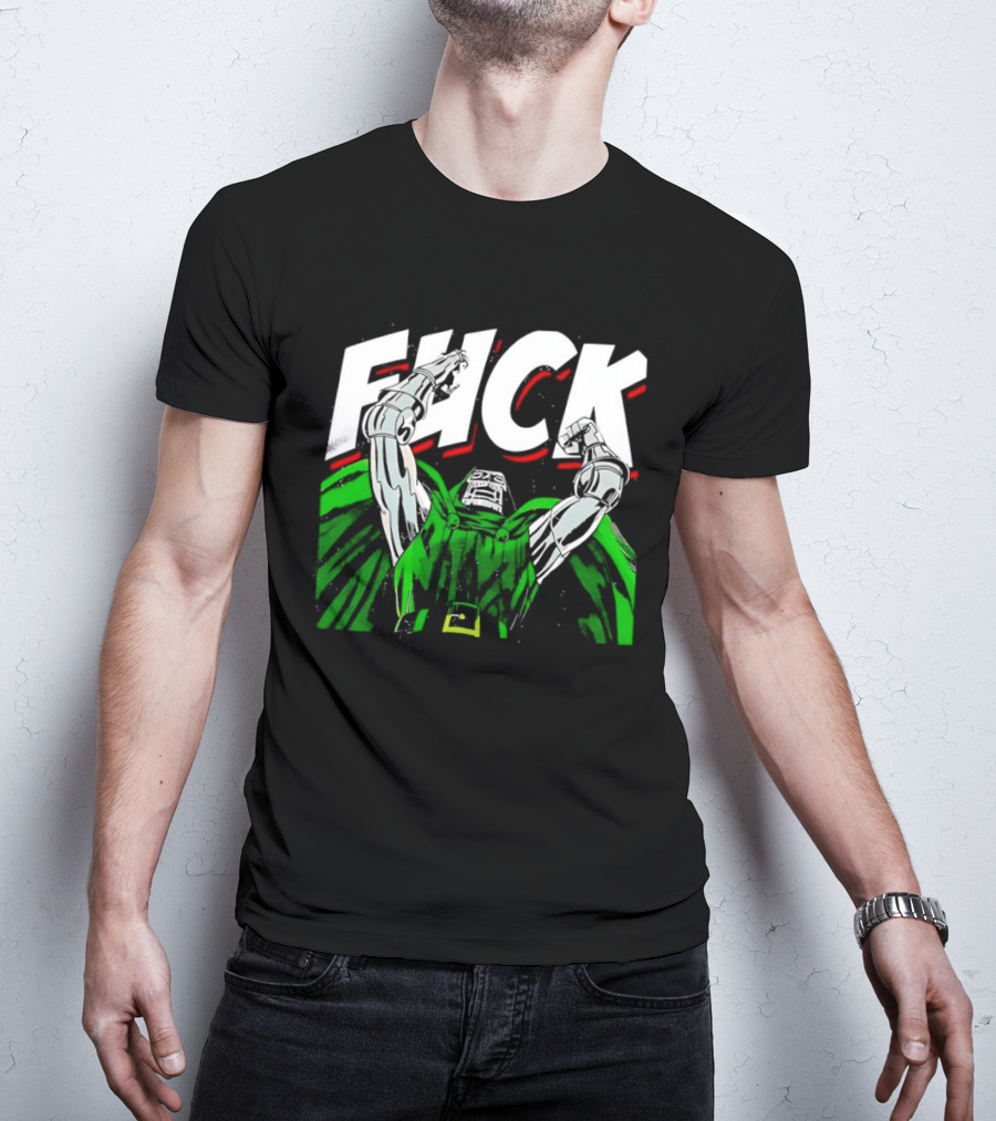 Doctor Doom Fuck Mavel Comics T-Shirt