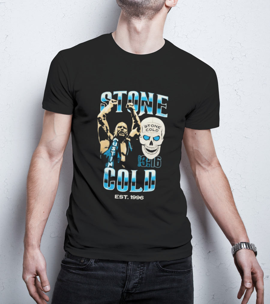 Stone Cold Steve Austin 3 16 Skull Est 1996 T-Shirt