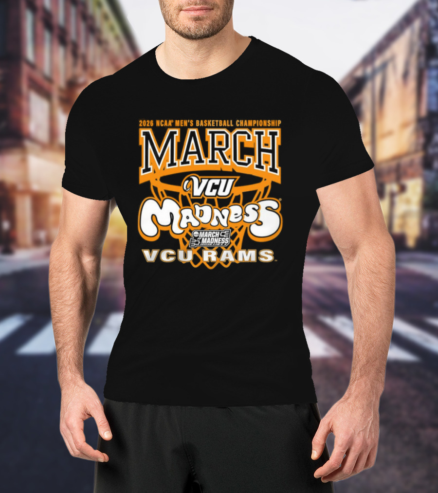 NCAA Basketball Championship 2026 VCU Rams March Madness T-Shirt