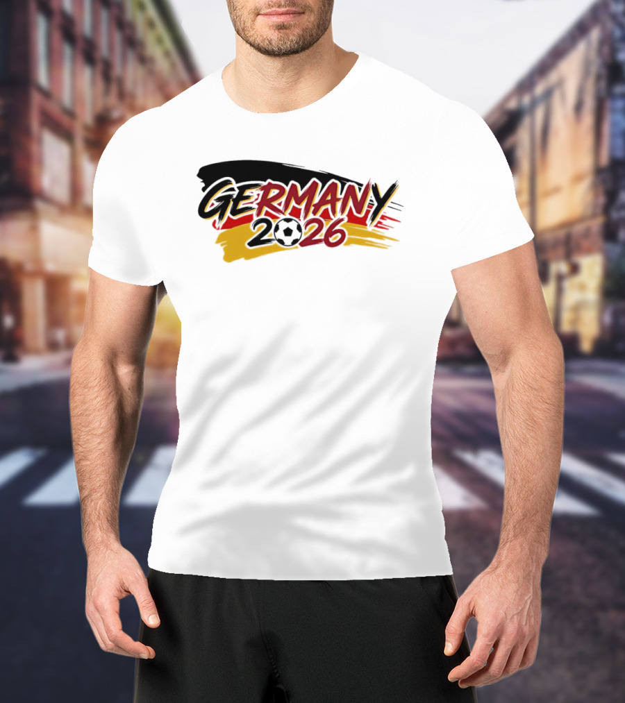 Germany 2026 World Cup Soccer Fan Gear T-Shirt