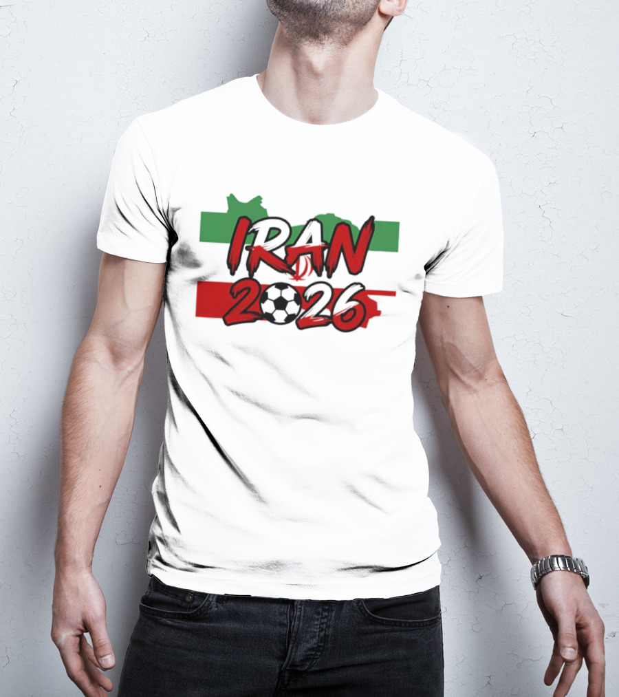 IRAN 2026 World Cup Soccer National Team T-Shirt